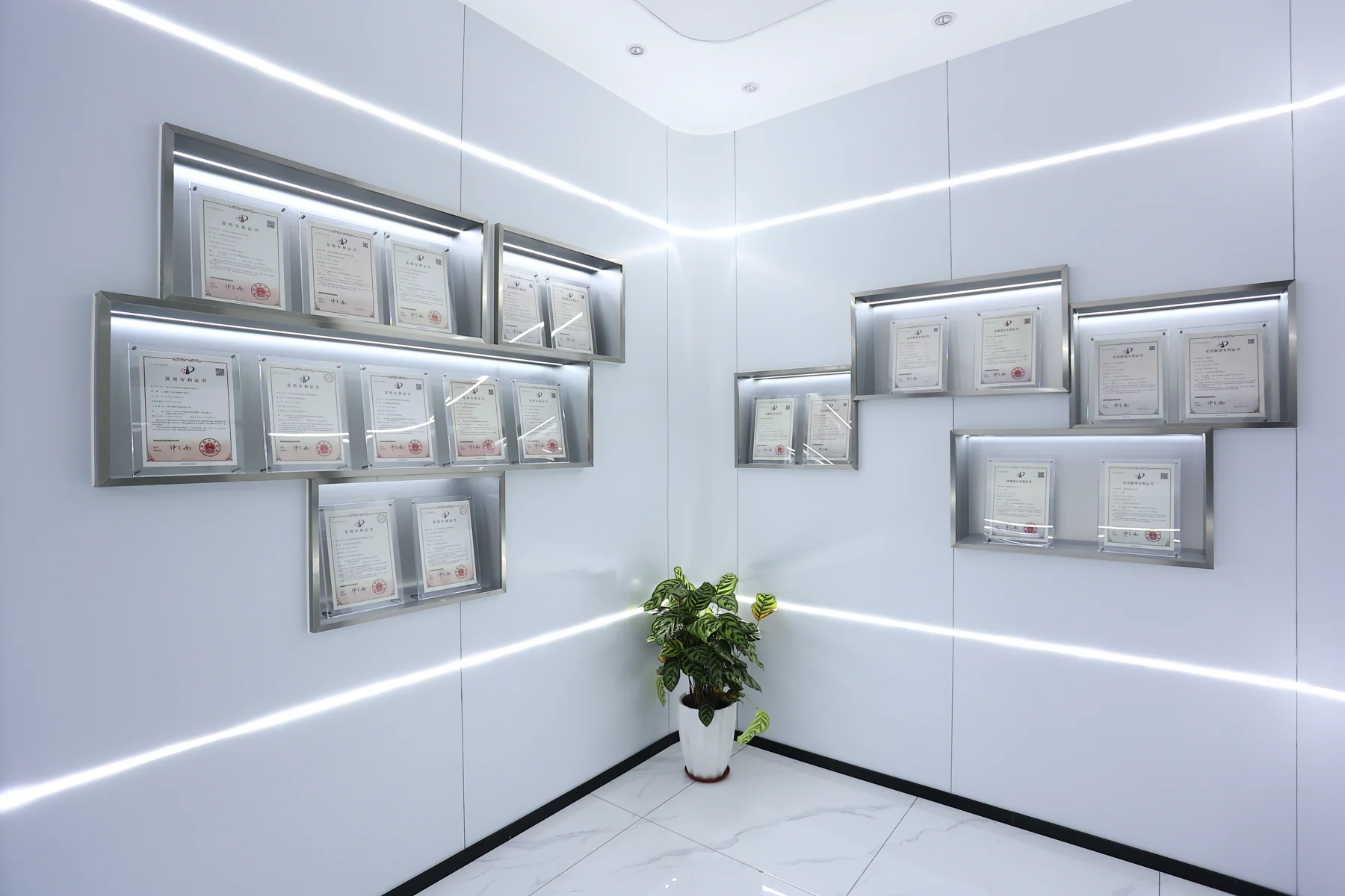 CENKON awards and honors on display